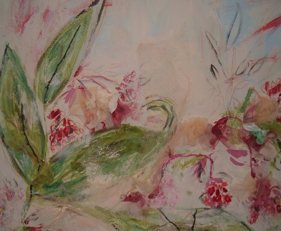 spring flower canvas